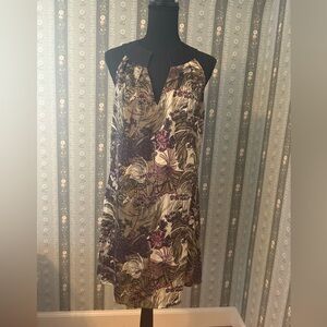 Anthropologie Weston Wear 100% Silk Mini Dress